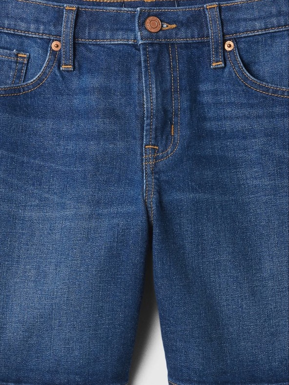 GAP Džínsové kraťasy mid rise GAP