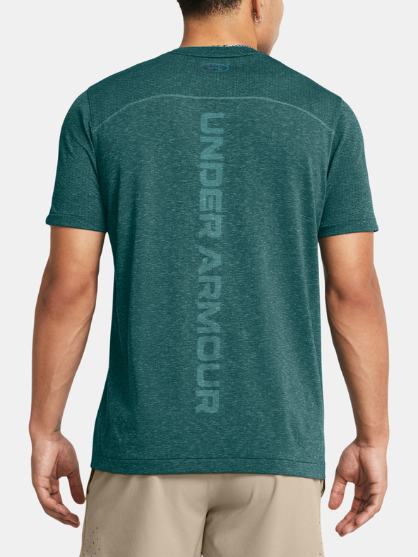 Under Armour Pánske tričko Under Armour UA Rush Seamless Wordmark SS