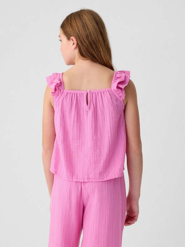 GAP Detský mušelínový top GAP