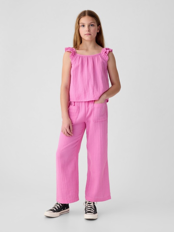 GAP Detský mušelínový top GAP