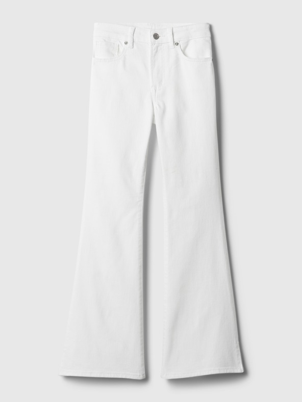 GAP Detské džínsy flare high rise GAP