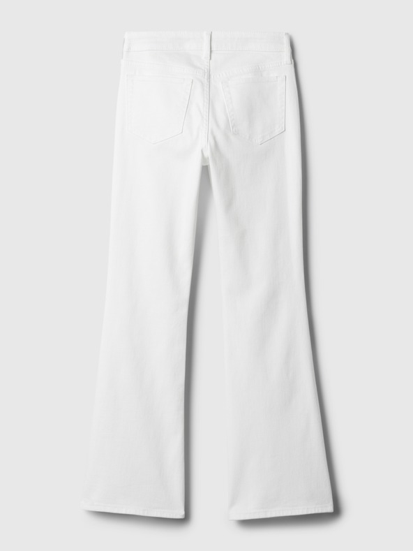 GAP Detské džínsy flare high rise GAP