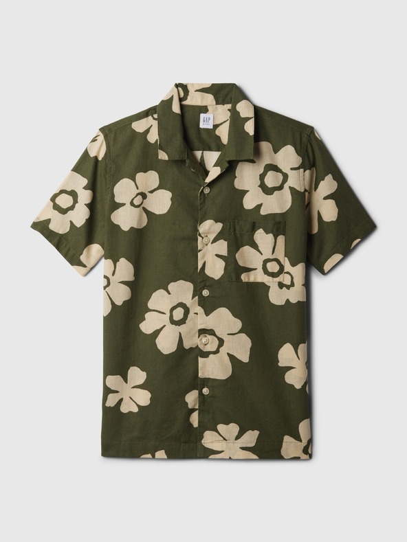 GAP Detská vzorovaná košeľa GAP