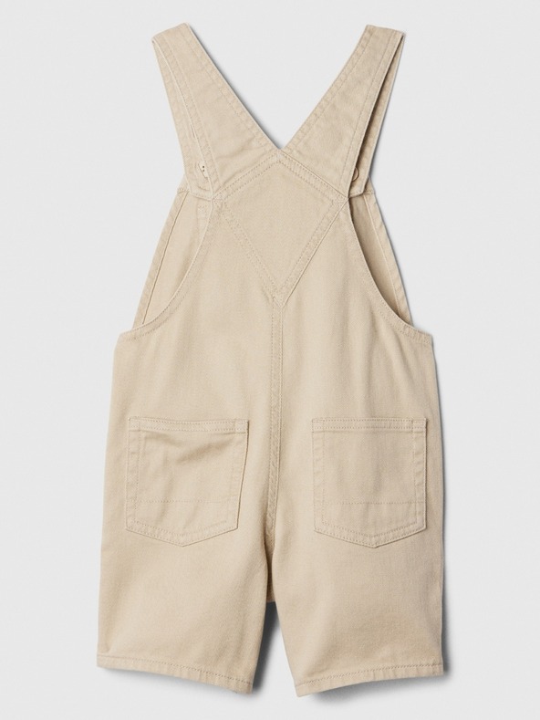 GAP Baby džínsové kraťasy s trakmi GAP