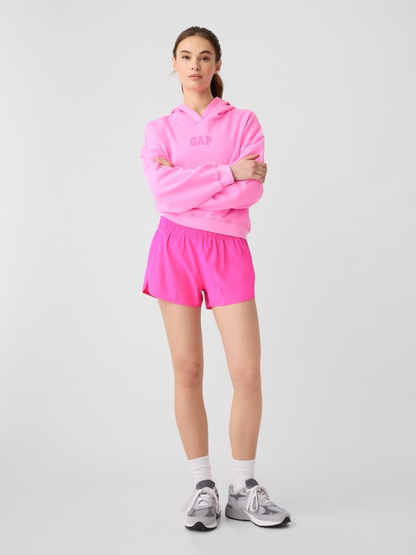 GAP Športové bežecké šortky GapFit 3" Mid Rise Runaround GAP