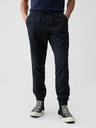 GAP Nohavice slim canvas joggers GapFlex GAP