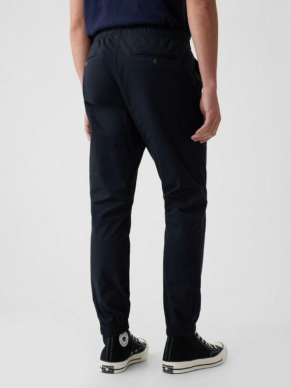 GAP Nohavice slim canvas joggers GapFlex GAP