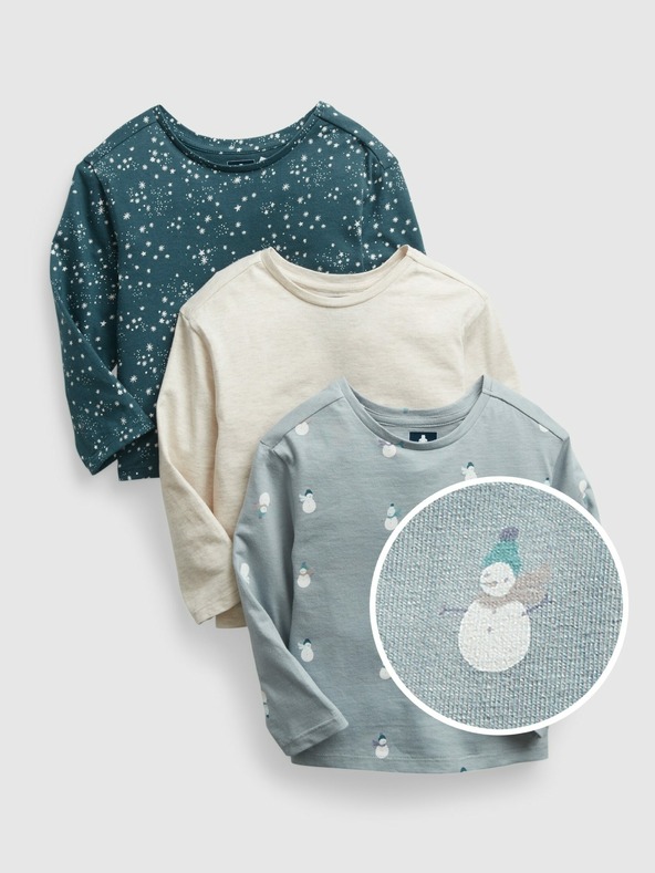 GAP Baby tričká Mix & Match, 3 ks GAP