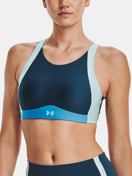 Under Armour Dámska podprsenka Under Armour UA Infinity Mid High Neck Shine