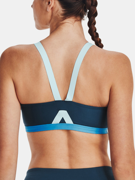Under Armour Dámska podprsenka Under Armour UA Infinity Mid High Neck Shine
