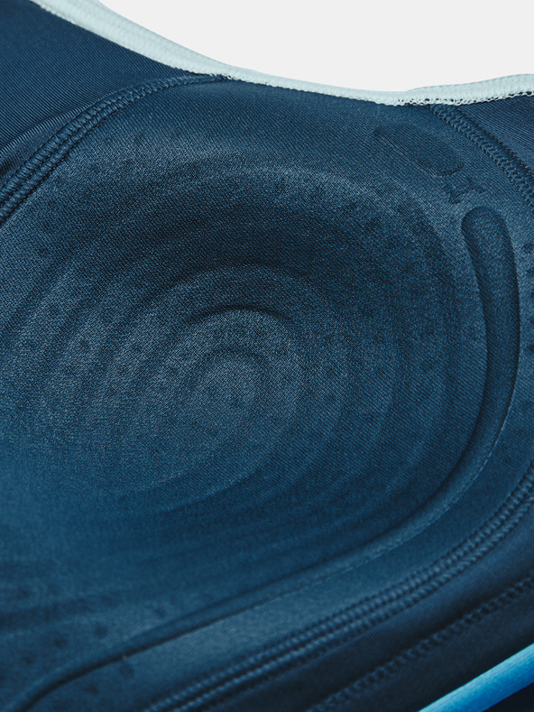 Under Armour Dámska podprsenka Under Armour UA Infinity Mid High Neck Shine