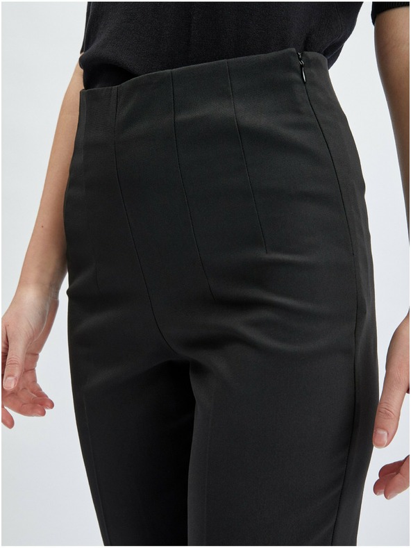 Orsay Čierne dámske skrátené nohavice ORSAY