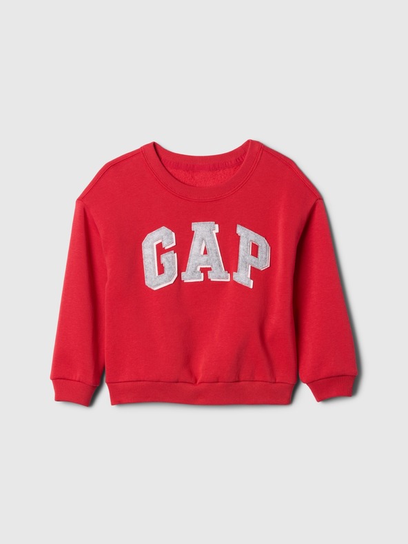 GAP Baby oversize mikina s logom GAP