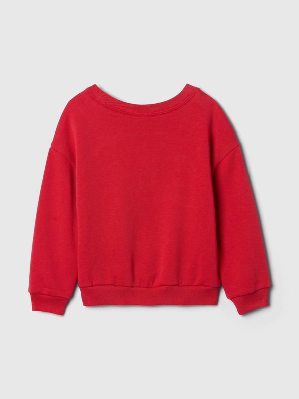 GAP Baby oversize mikina s logom GAP