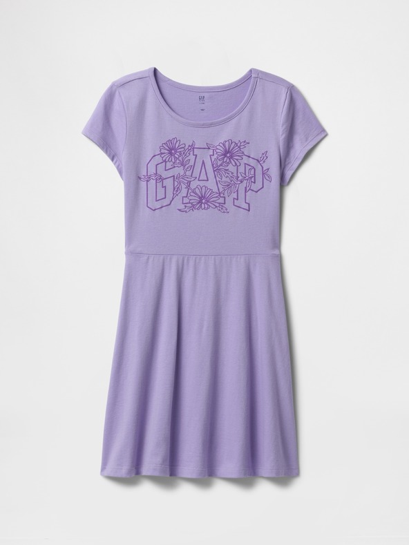 GAP Detské šaty s logom GAP