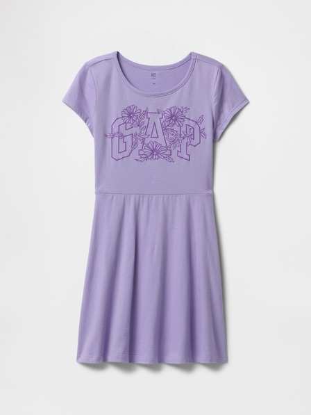 GAP Detské šaty s logom GAP