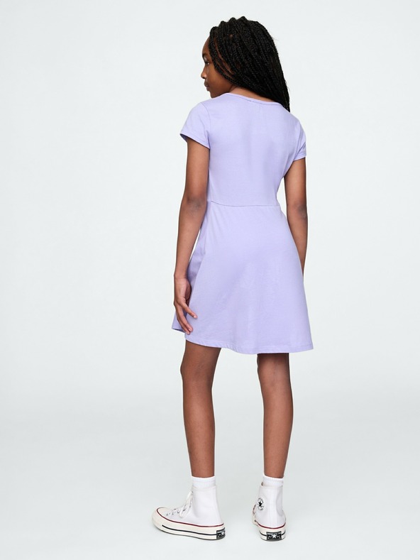 GAP Detské šaty s logom GAP