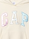 GAP Detská mikina s logom a fleece GAP