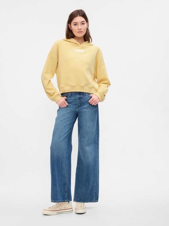 GAP Crop mikina s logom GAP