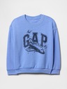 GAP Baby oversize mikina s logom GAP