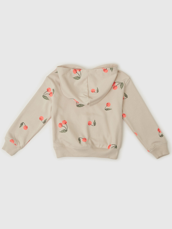 GAP Detská mikina s logom a fleece GAP