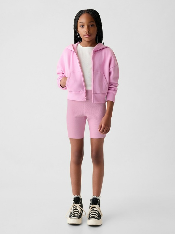 GAP Detské rebrované biker shorts GAP