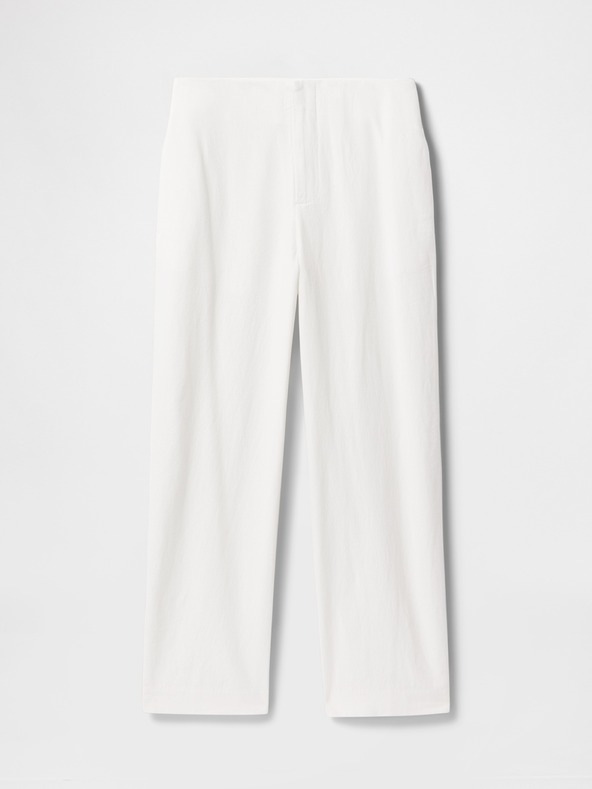 GAP Ľanové nohavice Straight GAP