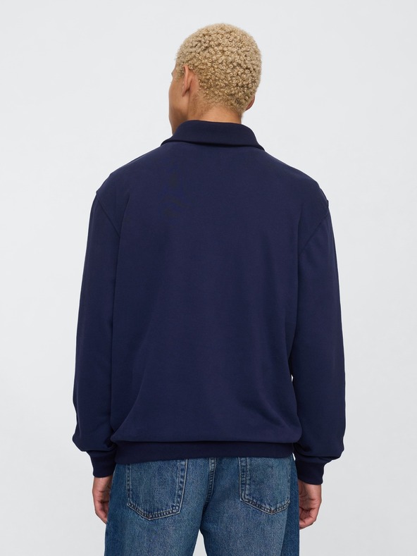 GAP Polo mikina s logom GAP