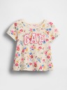 GAP Baby tričko s logom GAP
