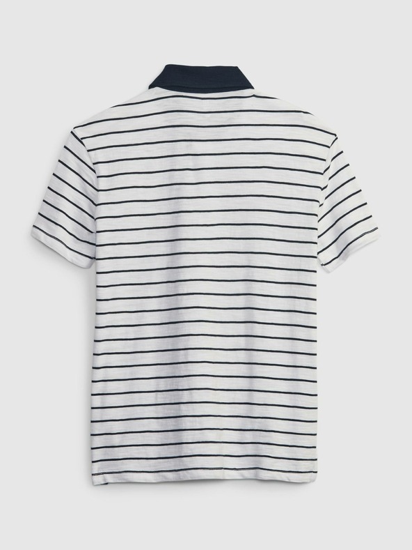 GAP Detské pruhované polo tričko GAP
