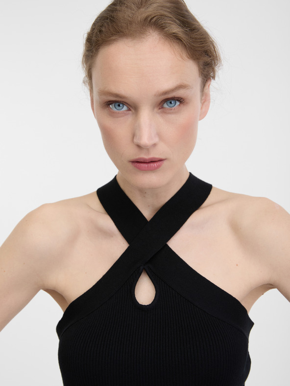 Orsay Čierne dámske tielko ORSAY