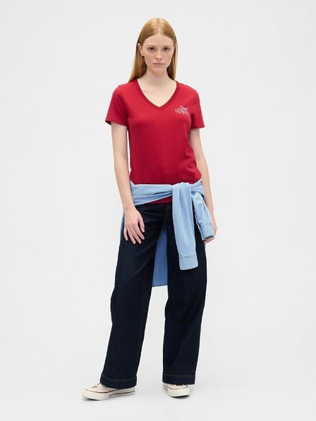 GAP Tričko GAP logo v-ss camo arch