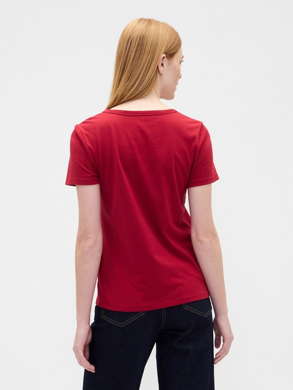 GAP Tričko GAP logo v-ss camo arch