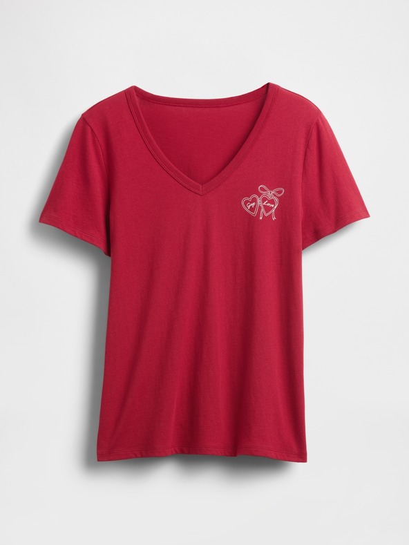 GAP Tričko GAP logo v-ss camo arch