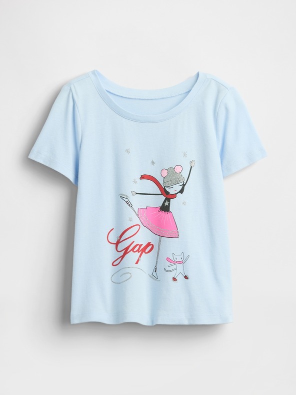 GAP Baby tričko s logom GAP