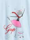 GAP Baby tričko s logom GAP
