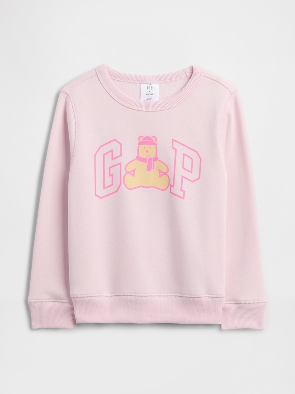 GAP Baby mikina s logom CashSoft GAP