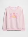GAP Baby mikina s logom CashSoft GAP