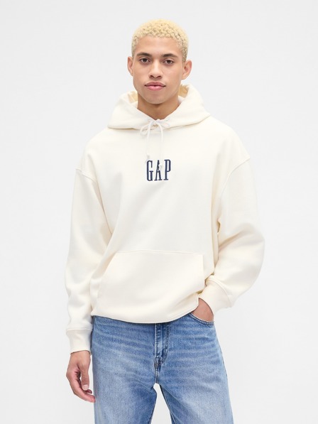 GAP Oversize mikina s logom Vintage Soft GAP