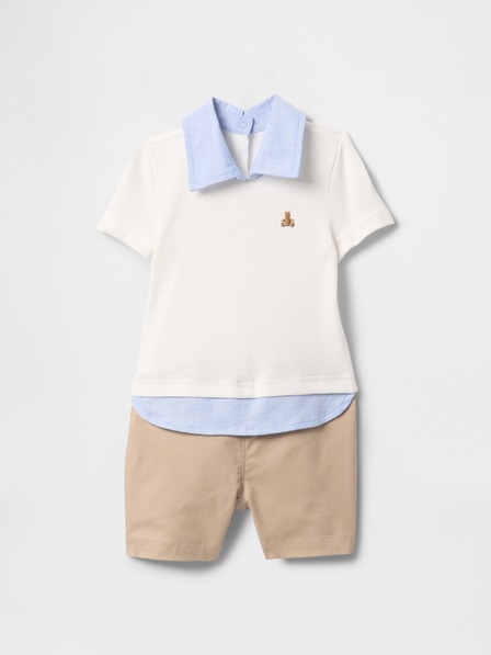 GAP Baby set polo trička a šortiek GAP
