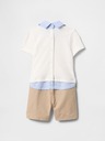 GAP Baby set polo trička a šortiek GAP