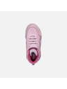 Geox Ružová dievčenská svietiaca členková obuv Geox Inek Girl