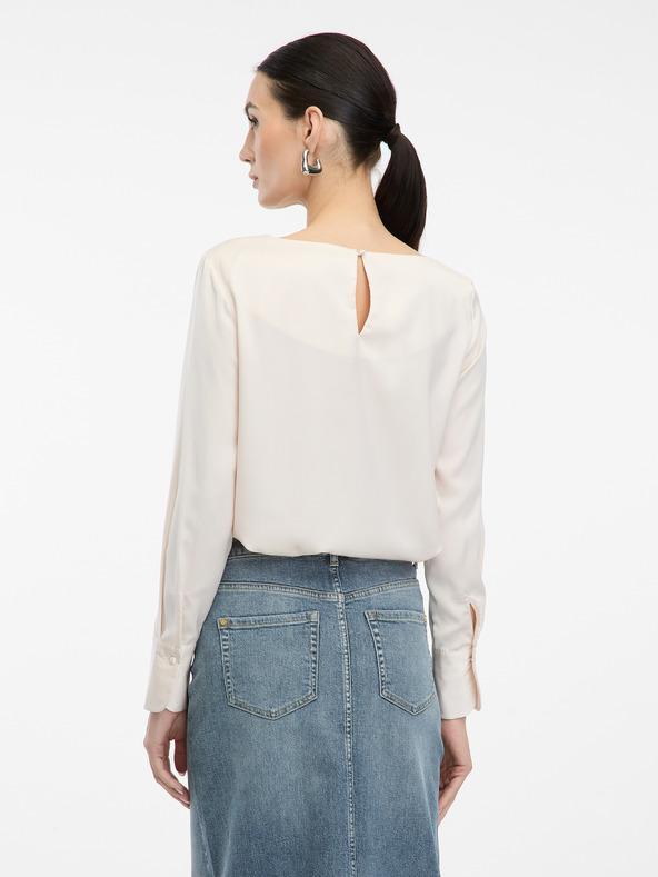 Orsay Svetlo ružová dámska blúzka s aplikáciou ORSAY