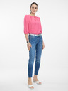 Orsay Ružová dámska blúzka s trojštvrťovým rukávom ORSAY