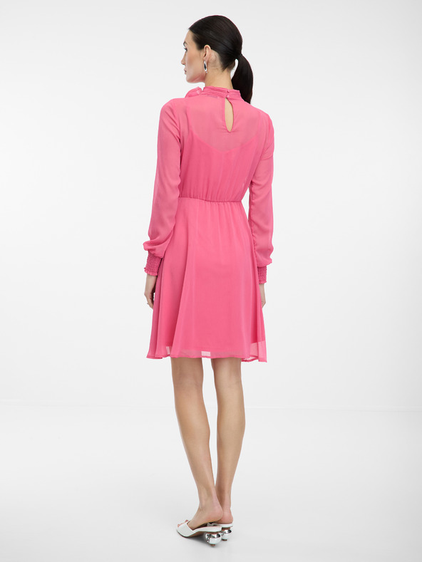 Orsay Ružové dámske šaty ku kolenám ORSAY