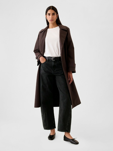 GAP Džínsy High Rise Barrel GAP