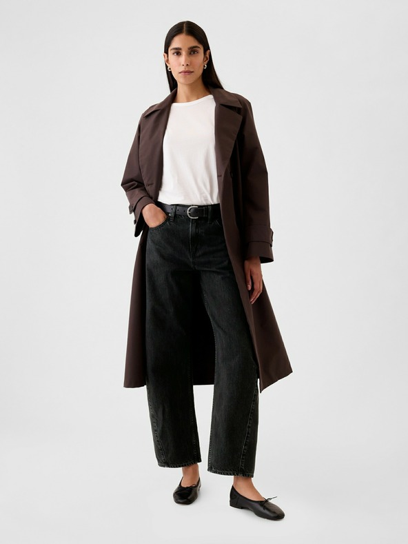 GAP Džínsy High Rise Barrel GAP