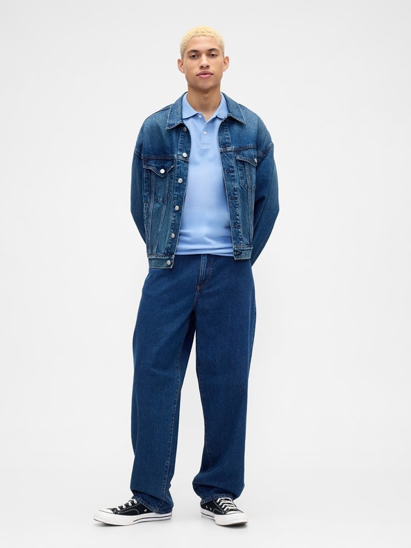 GAP Vzorované pique polo tričko GAP