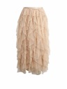 Orsay Béžová dámska midi sukňa ORSAY