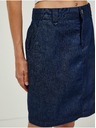 Orsay Tmavomodrá džínsová sukňa ORSAY